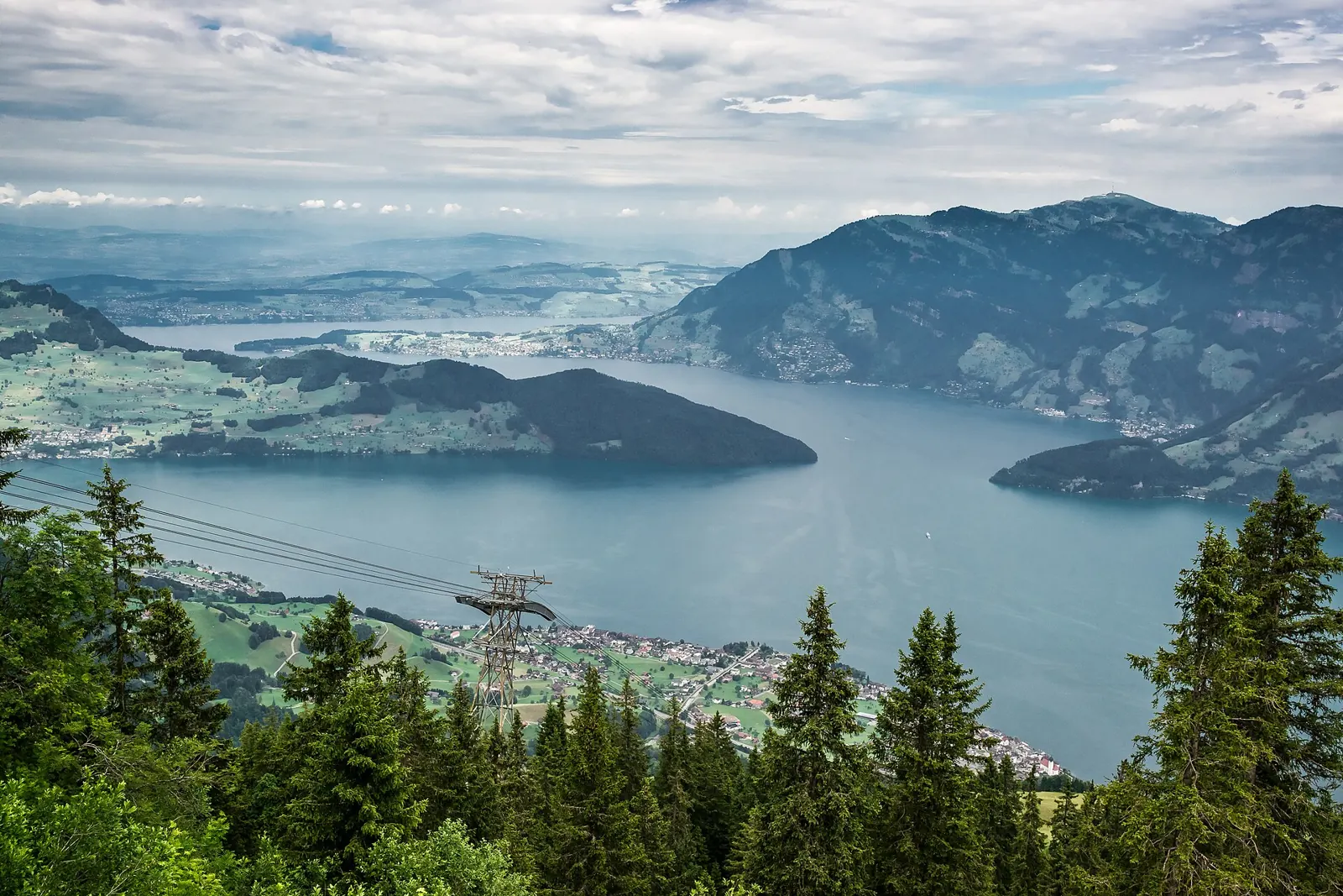Bürgenstock above Lake Lucerne, Nidwalden